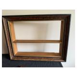 Fabulous Collection of Wood Dcor--Chair, Shelf, Checkerboard and Painting