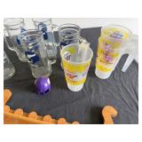 1980 Viking Glass Mugs , Plastic Cups and More