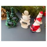 Great Holiday Collection that includes Snow Picture, Choir Boy Candles, Garland, Brass Tree Candlestick and More