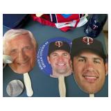 Variety of Great Twins Memorabilia from Various Years of Collecting