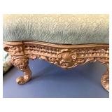 Mid Century Modern Type Foot Stools in Metal or Upholstery