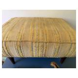 Mid Century Modern Type Foot Stools in Metal or Upholstery