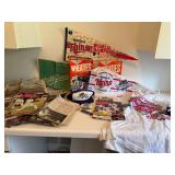 1987 World Series Championship Memorabilia including Hats, Pocket Schedule, Newspapers, Poster, etc.
