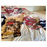 1987 World Series Championship Memorabilia including Hats, Pocket Schedule, Newspapers, Poster, etc.