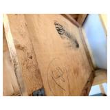 Wooden Shipping Crate With No Lid