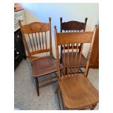 Three Vintage Chairs