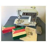 Singer Touch N Sew Sewing Machine with Book & Accessories
