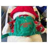 Santa Bears from 1999 and 1993 with Original Bags