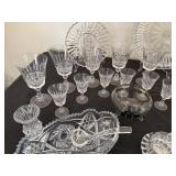 Water Glasses, Spirits and Wonderful Entertainment Pieces