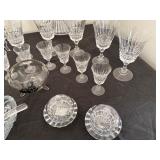 Water Glasses, Spirits and Wonderful Entertainment Pieces