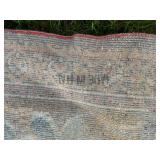 Rare Find Arabian Nights Tapestry Blanket Style Wall Hanging in Red ,Gold, Orange Hues