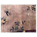 Beautiful Oriental Designed Peking or Ningxia Rug that has been Hand-Knotted