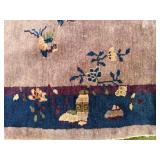 Beautiful Oriental Designed Peking or Ningxia Rug that has been Hand-Knotted