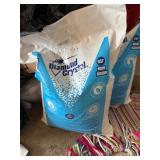 Two Diamond Crystal 40 Lb. Water Softener Salt