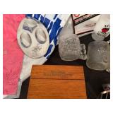 Crazy Lot of Name Brand Items! Vintage Phillips 66 Sundry Oil Co Metal Grabber from Wananingo, MN, #M, Mickey Mouse, A&W, Dakota Elec, Outdoor Thermometer, etc and Many Current & Out of Business Shopp