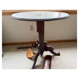 Round Wood Table