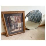 Framed Vintage Dufex Foil Print Of Nell Gweynn House