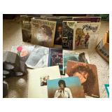 Variety of Albums in the Old Fashion College Storage Crate