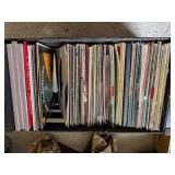 Variety of Albums in the Old Fashion College Storage Crate