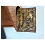 RA  Patterson Tobacco Co Richmond, VA Tin and Tobacco/Plant Vintage Stand