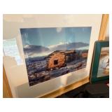 Fujinon 2000 Binoculars, Three Pimpernel Placemats Original Art from Steven Paulson & Bird Book