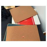 Fujinon 2000 Binoculars, Three Pimpernel Placemats Original Art from Steven Paulson & Bird Book