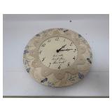 Wall art and Clock