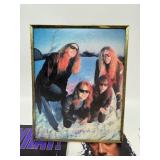 Metallica Framed Photo & Rock Magazines