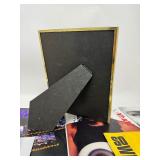 Metallica Framed Photo & Rock Magazines