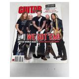 Metallica Framed Photo & Rock Magazines