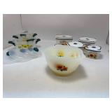 Vintage Floral Tupperware