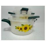 Vintage Floral Tupperware