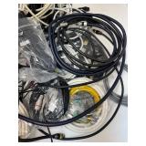 Large Lot of Wires & A Bucket