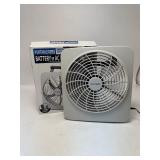 Portable Plus Indoor Outdoor Fan Battery or AC Powered