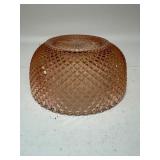 Anchor Hocking Miss America Pink Large Fruit Bowl