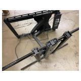 TV Wall Mount with Adjustable Bracket with Sony Battery power supply