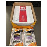 20-Pack BIC Cristal Xtra Smooth Ballpoint Pens and 1000 Sheets Wide Ruled Notebook Paper