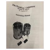 Used WoodGas CampStove XL with Instruction Manual and Charger