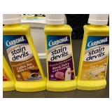 Collection of Carbona Stain Devils and OxiClean White Revive