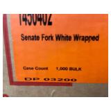 Case of 1,000 Wrapped Senate Forks