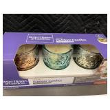 Better Homes & Gardens Outdoor Candles, KitchenAce Milk Frother & Wrap-It Storage Straps Set