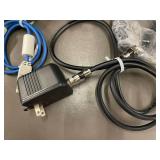 Assorted Lot of Electronic Cables and Connectors