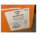 Reversible Wooden Wall Signs for Halloween and Fall Decor