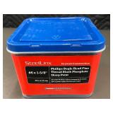 SteelLinx Phillips Bugle Head Fine Thread Black Phosphate Sharp Point Screws #6 x 1-5/8" - 5 lbs