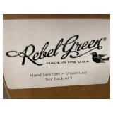 Pack of 9 Rebel Green 8oz Unscented Hand Sanitizers