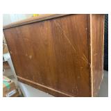 Vintage Wooden Storage Cabinet with Drawers