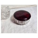 Vintage Glassware including Salt and Pepper Shakers