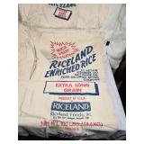 Lot of 9 Vintage Riceland Rice Bags