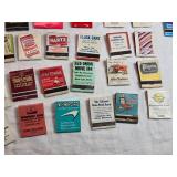 Vintage Matchbook Collection in  Jars