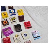 Vintage Matchbook Collection in  Jars
